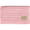 Ribbed Knit - Pale Pink