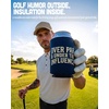 image:imageAdult Can Cooler Sleeve 12 oz Insulated Beer Holder  Boat Water10 Pack  Golf Bundle
