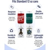 image:imageAdult Can Cooler Sleeve 12 oz Insulated Beer Holder  Boat Water4 Pack  Classy  Trashy  Easy Tiger  Fcawf  My Dog Said Youre a Hoe