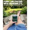 image:imageAdult Can Cooler Sleeve 12 oz Insulated Beer Holder  Boat Water4 Pack  Classy  Trashy  Easy Tiger  Fcawf  My Dog Said Youre a Hoe