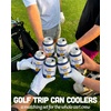 image:imageAdult Can Cooler Sleeve 12 oz Insulated Beer Holder  Boat Water6 Pack  Sunburn Soda  White