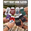 image:imageAdult Can Cooler Sleeve 12 oz Insulated Beer Holder  Boat Water8 Pack  Classy Bundle