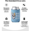 image:imageAdult Can Cooler Sleeve 12 oz Insulated Beer Holder  Boat WaterAlways Wash Your Balls  Light Blue
