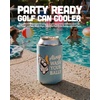 image:imageAdult Can Cooler Sleeve 12 oz Insulated Beer Holder  Boat WaterAlways Wash Your Balls  Light Blue