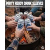 image:imageAdult Can Cooler Sleeve 12 oz Insulated Beer Holder  Boat WaterFCAWF  White
