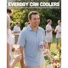 image:imageAdult Can Cooler Sleeve 12 oz Insulated Beer Holder  Boat WaterGolf Water  Grey
