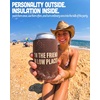 image:imageAdult Can Cooler Sleeve 12 oz Insulated Beer Holder  Boat WaterIm The Friend In Low Places  Brown