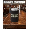 image:imageAdult Can Cooler Sleeve 12 oz Insulated Beer Holder  Boat WaterIm The Friend In Low Places  Brown
