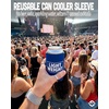 image:imageAdult Can Cooler Sleeve 12 oz Insulated Beer Holder  Boat WaterLight Weight  Blue
