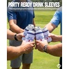 image:imageAdult Can Cooler Sleeve 12 oz Insulated Beer Holder  Boat WaterMid Life Ultra Crisis  White