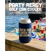 image:imageAdult Can Cooler Sleeve 12 oz Insulated Beer Holder  Boat WaterOver Par  Under The Influence  Navy