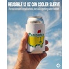 image:imageAdult Can Cooler Sleeve 12 oz Insulated Beer Holder  Boat WaterPlastered  White