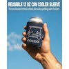 image:imageAdult Can Cooler Sleeve 12 oz Insulated Beer Holder  Boat WaterRoadie  Navy