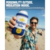 image:imageAdult Can Cooler Sleeve 12 oz Insulated Beer Holder  Boat WaterSunburn Soda  White
