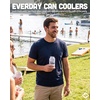 image:imageAdult Can Cooler Sleeve 12 oz Insulated Beer Holder  Boat WaterTitties  White