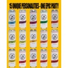 image:imageSlim Can Cooler  Tipsy by Noon  10 PackAint No Laws  15 pk  Bach Party Set