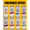 image:imageSlim Can Cooler  Tipsy by Noon  10 PackAint No Laws  8 pk  Bach Party Set