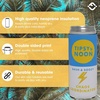 image:imageSlim Can Cooler  Tipsy by Noon  10 PackChaos Coordinator  Yellow