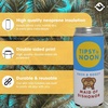 image:imageSlim Can Cooler  Tipsy by Noon  10 PackMaid Of Dishonor  Brown