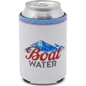 image:imageAdult Can Cooler Sleeve 12 oz Insulated Beer Holder  Boat WaterBoat Water  Grey