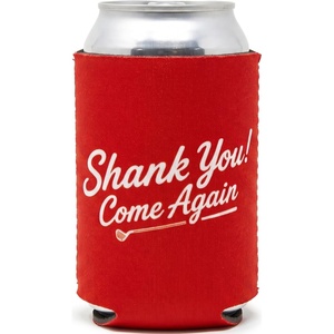 image:imageAdult Can Cooler Sleeve 12 oz Insulated Beer Holder  Boat WaterShank You Come Again  Red