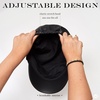 image:imageFunky Junque Greek Fisherman Newsboy Cap Cotton Captains Bakerboy HatLeather  Black