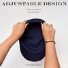 image:imageFunky Junque Greek Fisherman Newsboy Cap Cotton Captains Bakerboy HatWool  Navy