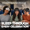 image:imageSatin Sleep Mask  Go Ask Your Dad  Mint12 Pack Bride White  11 Squad Black