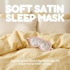 image:imageSatin Sleep Mask  Go Ask Your Dad  Mint2 Pack  Floral Print  Blue  Pink