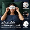 image:imageSatin Sleep Mask  Go Ask Your Dad  Mint2 Pack Bride White  Groom Black