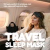 image:imageSatin Sleep Mask  Go Ask Your Dad  MintBlack Leopard