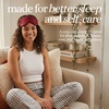 image:imageSatin Sleep Mask  Go Ask Your Dad  MintBurgundy