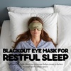 image:imageSatin Sleep Mask  Go Ask Your Dad  MintChampagne