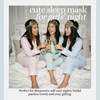 image:imageSatin Sleep Mask  Go Ask Your Dad  MintChampagne