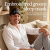 image:imageSatin Sleep Mask  Go Ask Your Dad  MintGroom Black