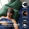 image:imageSatin Sleep Mask  Go Ask Your Dad  MintGroom Black