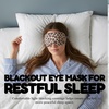 image:imageSatin Sleep Mask  Go Ask Your Dad  MintLeopard