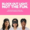 image:imageSatin Sleep Mask  Go Ask Your Dad  MintSquad Black