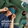 image:imageSatin Sleep Mask  Go Ask Your Dad  MintTeal