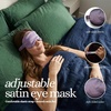 image:imageSatin Sleep Mask  Go Ask Your Dad  MintViolet