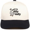 image:imageFunky Junque Kids 2 Tone Trucker Snapback Hat for Baby Toddler amp ChildrenBorn to Dilly Dally  BlackBeige