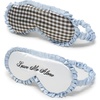 2 Pack - Blue Gingham & Leave Me Alone - Lt Blue