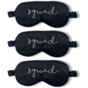 image:imageSatin Sleep Mask  Go Ask Your Dad  Mint3 Pack Squad Black