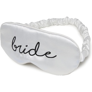 image:imageSatin Sleep Mask  Go Ask Your Dad  MintBride White