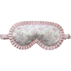 image:imageSatin Sleep Mask  Go Ask Your Dad  MintFloral Print  Pink