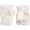 image:imageFunky Junque Womens Faux Fur Fingerless Mittens Fleece Lined Winter GlovesIvory