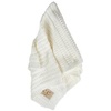 image:imageFunky Junque Baby Blanket amp Beanie Set  Leopard Print  Single Pom  LatteRibbed Knit  Single Pom  Ivory