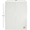 image:imageFunky Junque Baby Blanket amp Beanie Set  Leopard Print  Single Pom  LatteRibbed Knit  Single Pom  Ivory