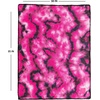 image:imageFunky Junque Baby Blanket amp Beanie Set  Leopard Print  Single Pom  LatteTie Dye  Double Pom  BlackHot Pink