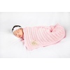 image:imageFunky Junque Leopard Print Baby Blanket Latte Soft Warm Lightweight 30x35in Throw Blanket for Toddler Stroller  Leopard Pattern  LatteRibbed Knit  Pale Pink